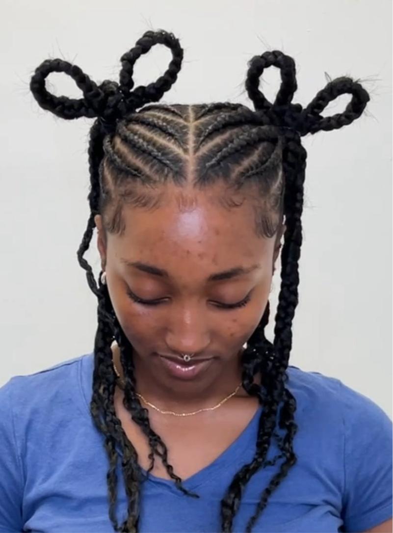 TWO-BRAIDED PONY