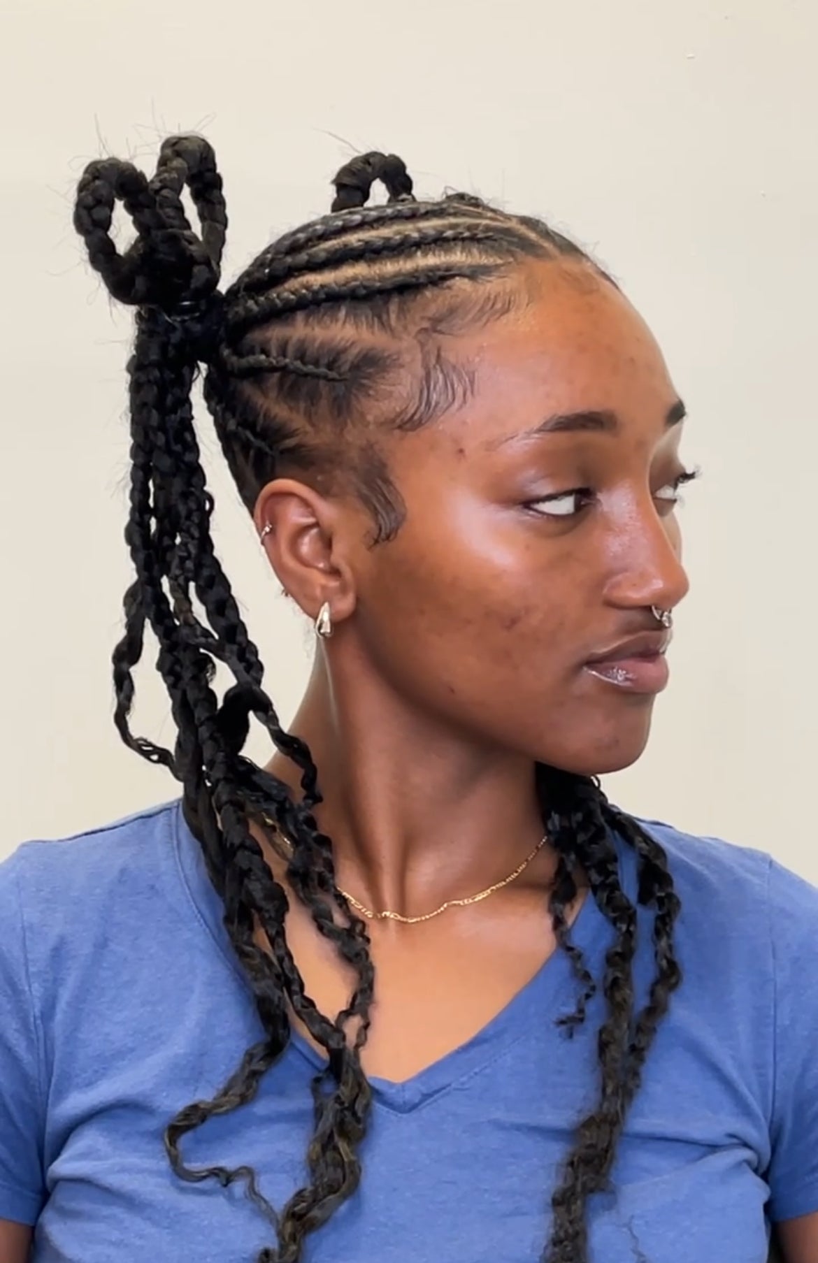 TWO-BRAIDED PONY