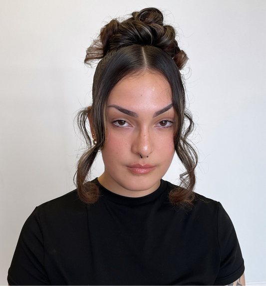 UPDO BANG HAIRSTYLE