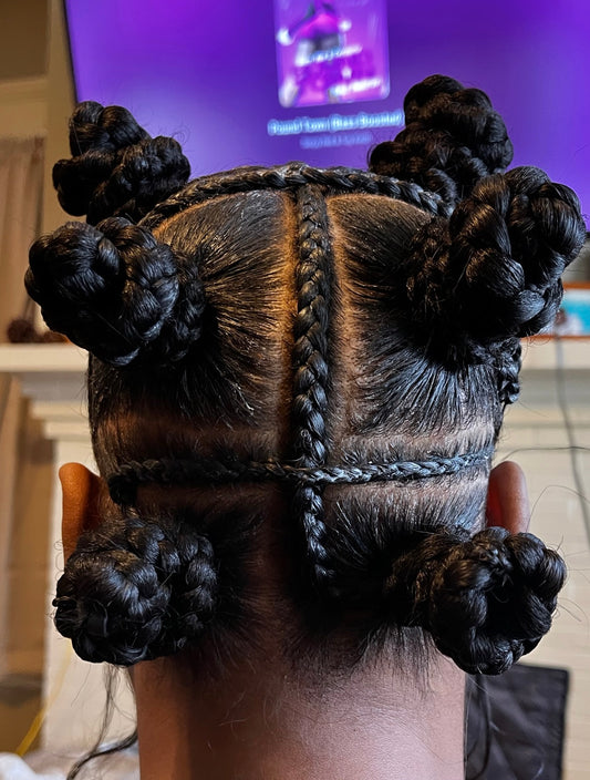 BANTU KNOTS (CROSS BRAID)